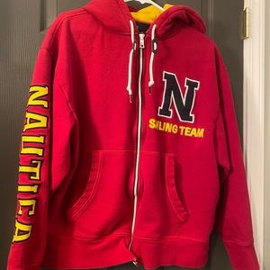 Nautica zip up hoodie